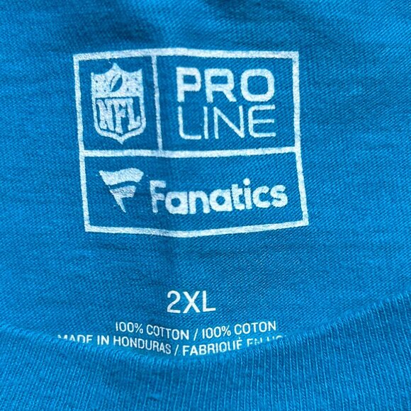 Fanatics Barry Sanders Detroit Lions NFL Football T Shirt Sz 2XL - Picture 4 of 8